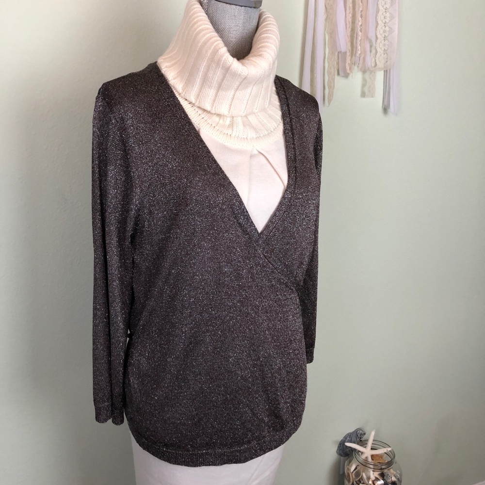 Sintesis wrap sweater